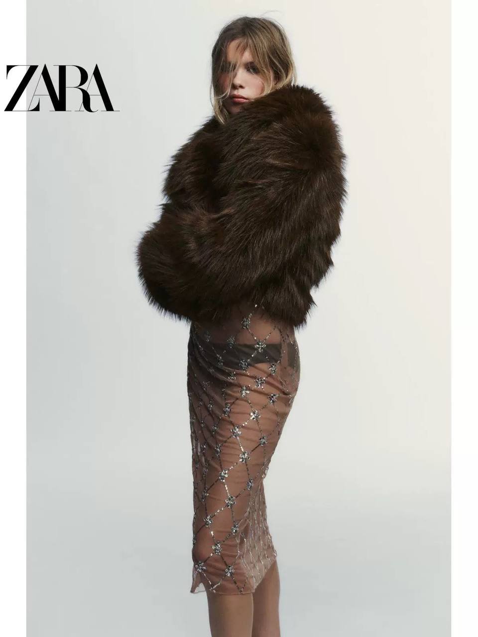 Z4RA ORIGINAL FUR FAUX SHORT COAT