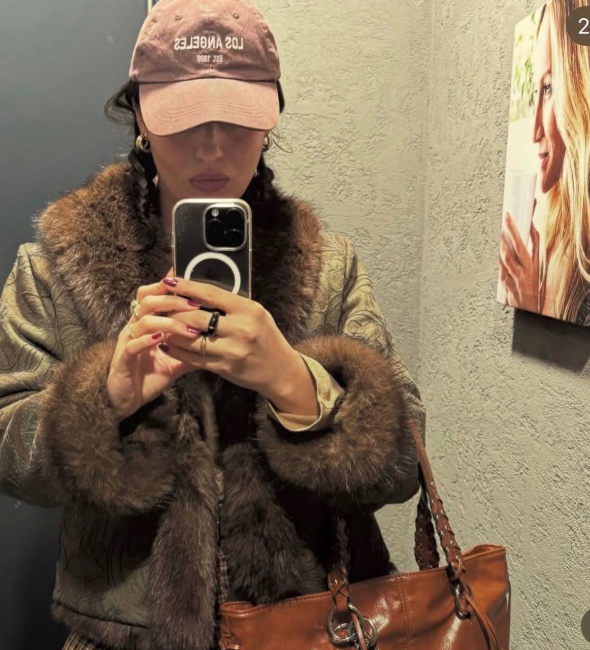 Z4RA ORIGINAL EMBPROIDERED DOUBLE FACED JACKET DARK OIL