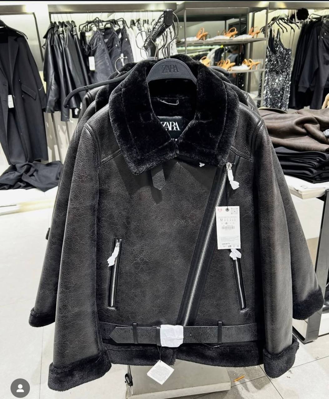 Z4RA ORIGINAL DOUBLE-FACED JACKET  DARK GREY