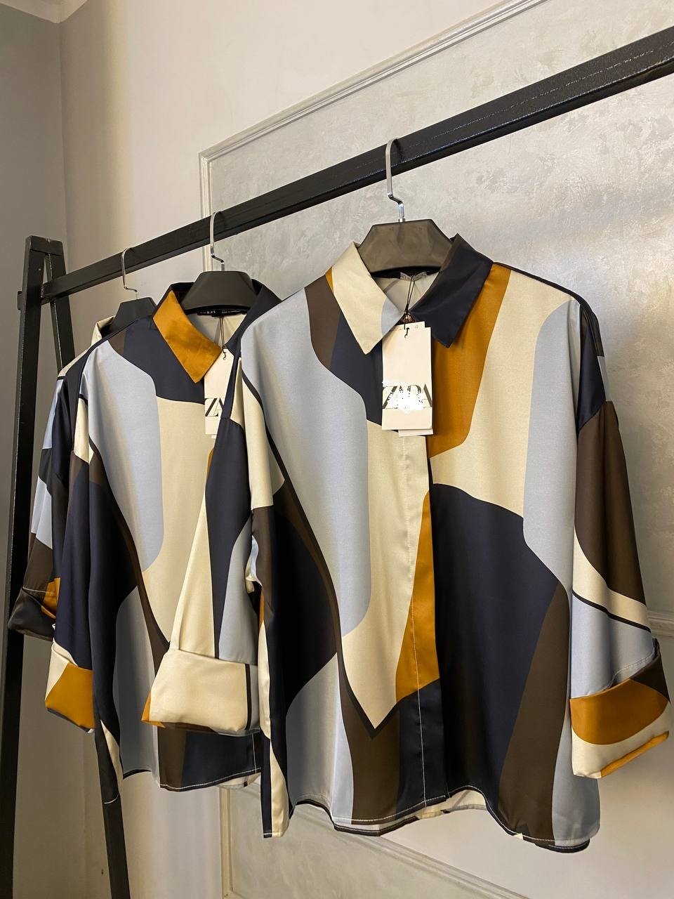 satin shirt
