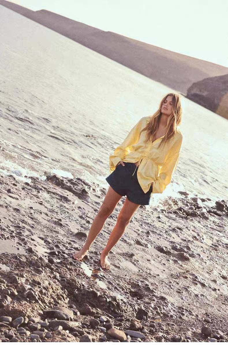 Linen Yellow shirt 2025