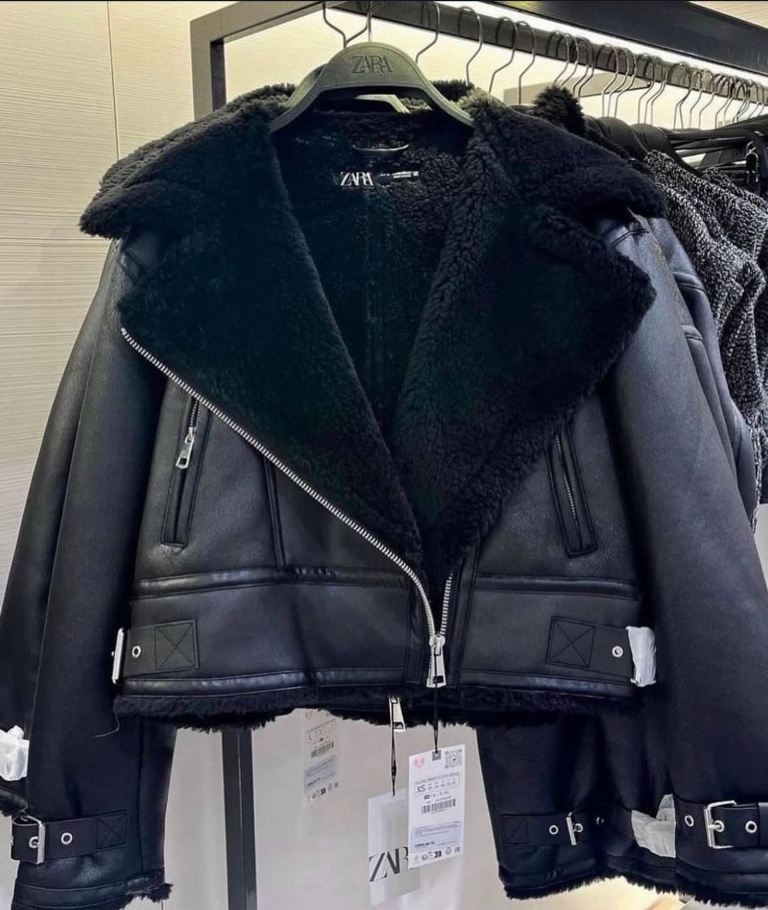 Z4RA ORIGINAL DOUBLE-FACED BLACK JACKET BLACK