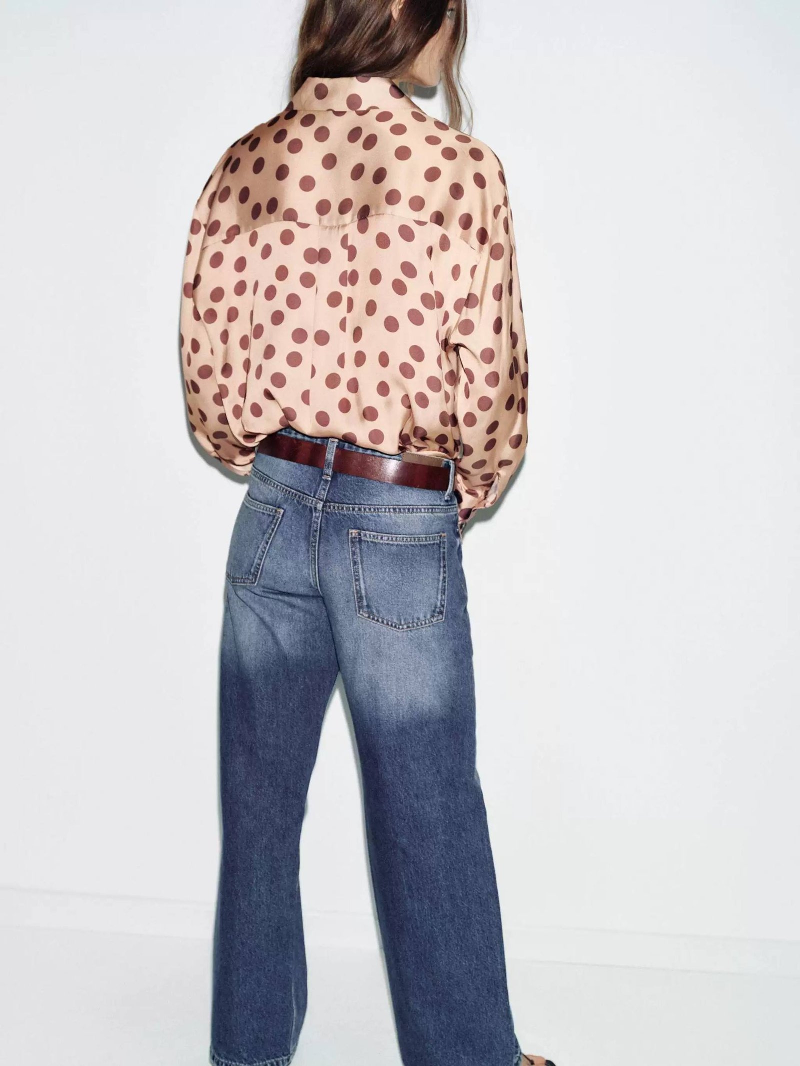 Satin Shirt - Flowery