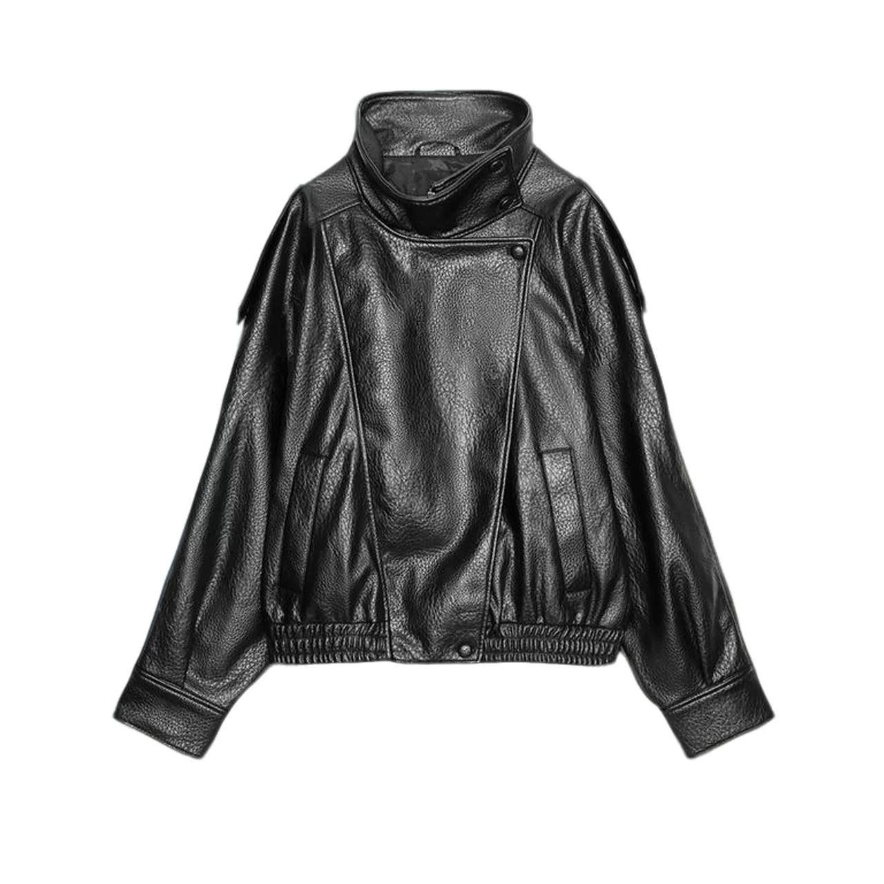 Z4RA ORIGINAL FAUX LEATHER BLACKJACKET