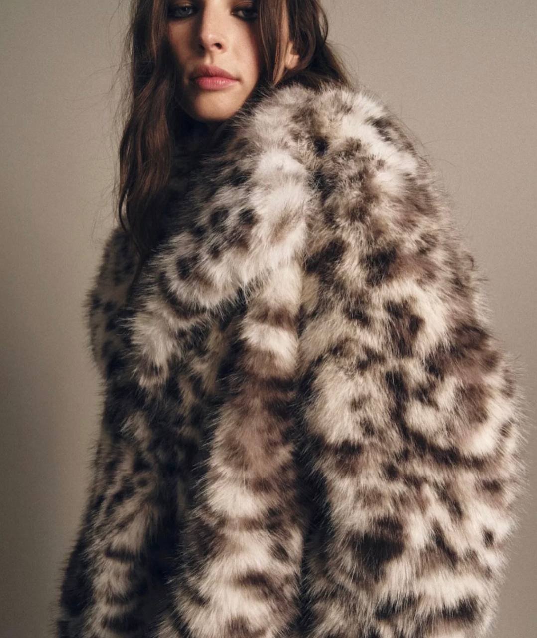 Z4RA ORIGINAL FAUX FUR COAT ZW COLLECTION