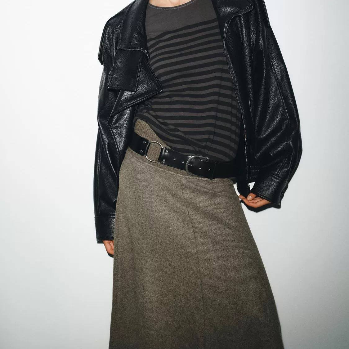 Z4RA ORIGINAL FAUX LEATHER BLACKJACKET