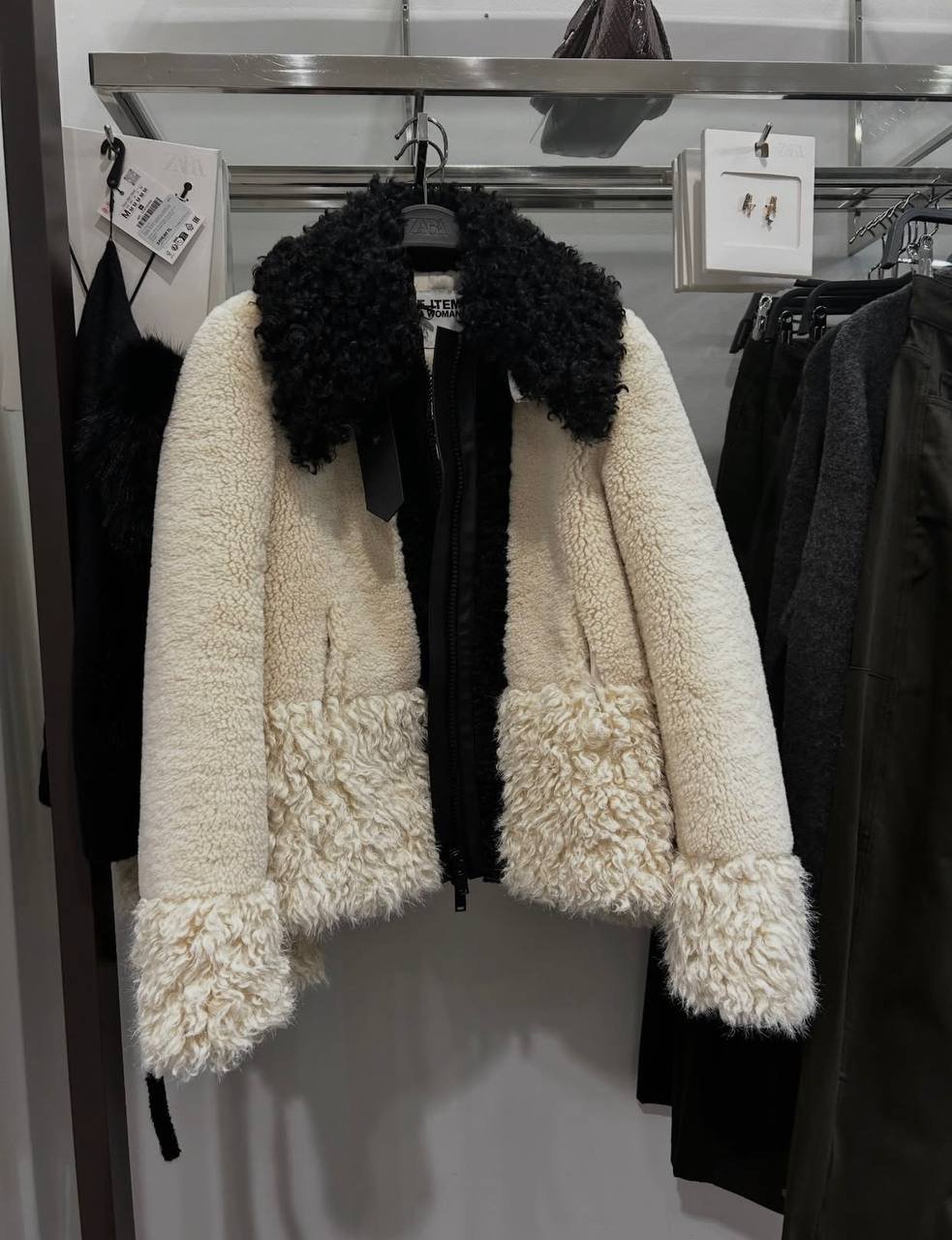 Z4RA ORIGINAL FAUX JACKET