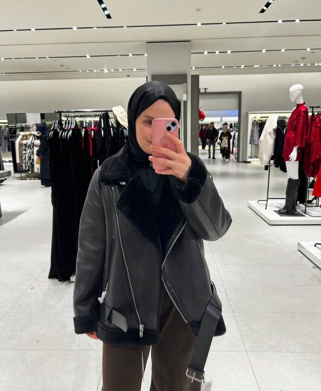 Z4RA ORIGINAL DOUBLE-FACED JACKET  DARK GREY