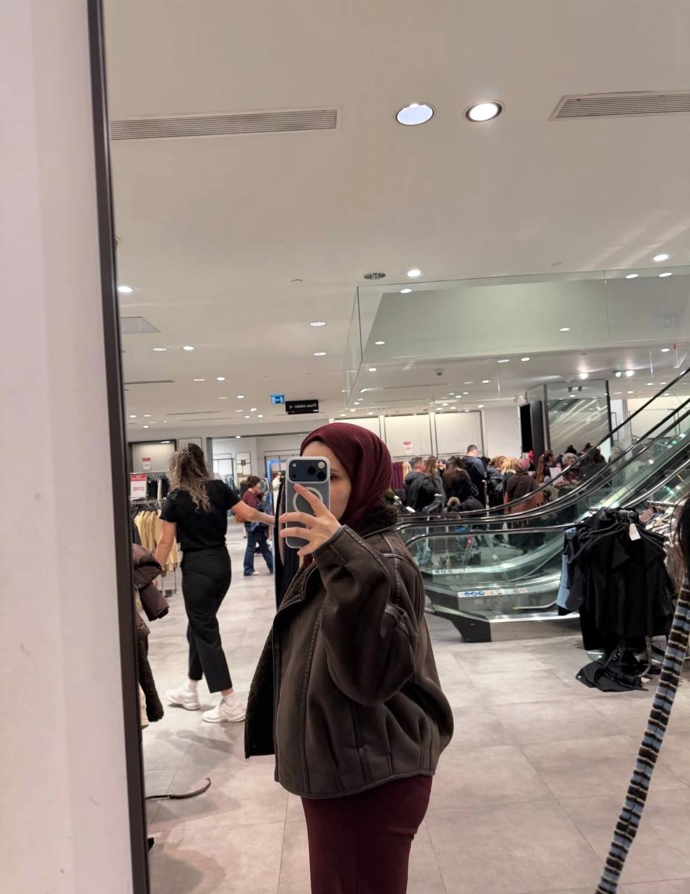 Z4RA ORIGINAL DOUBLE-FACED JACKET  BROWN