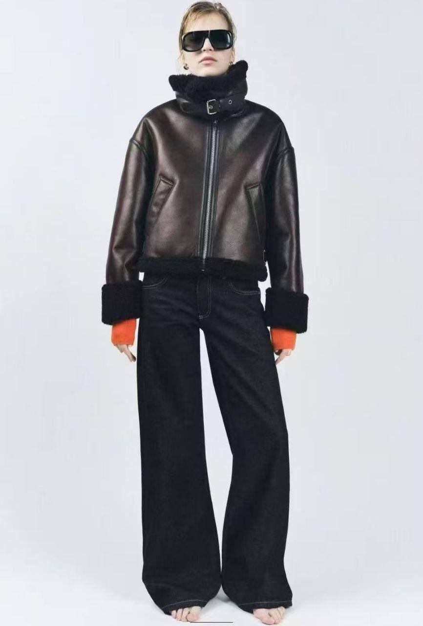 Z4RA ORIGINAL DOUBLE-FACED JACKET Dark Burgandy