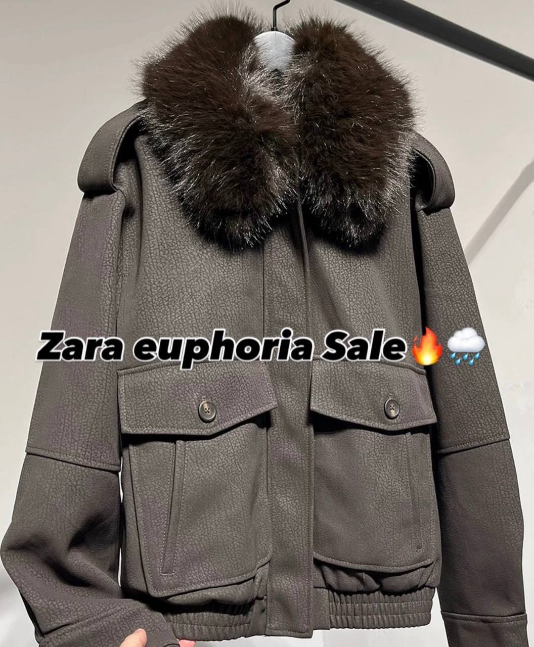 Z4RA ORIGINAL BLACK JACKET
