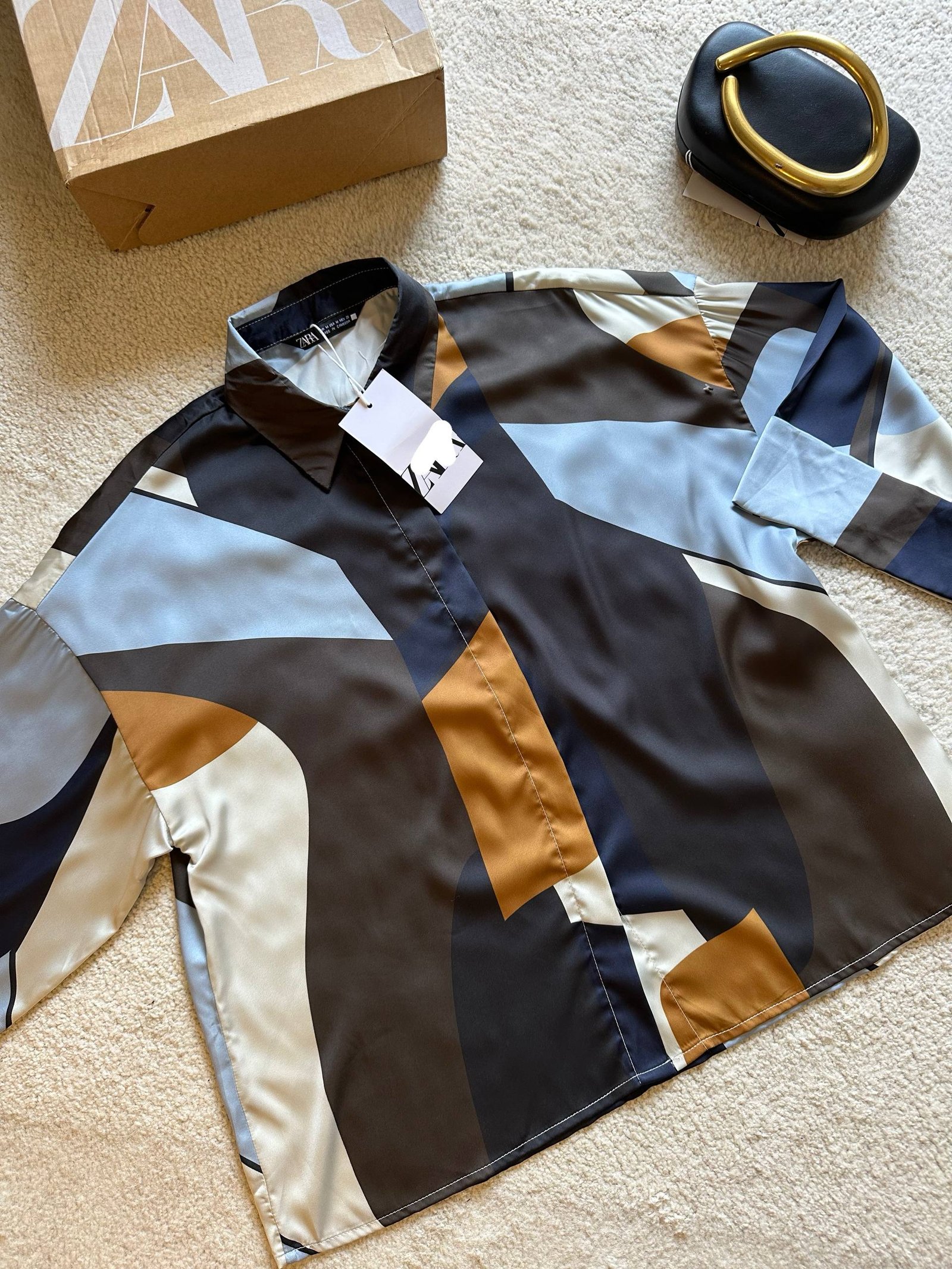 satin shirt