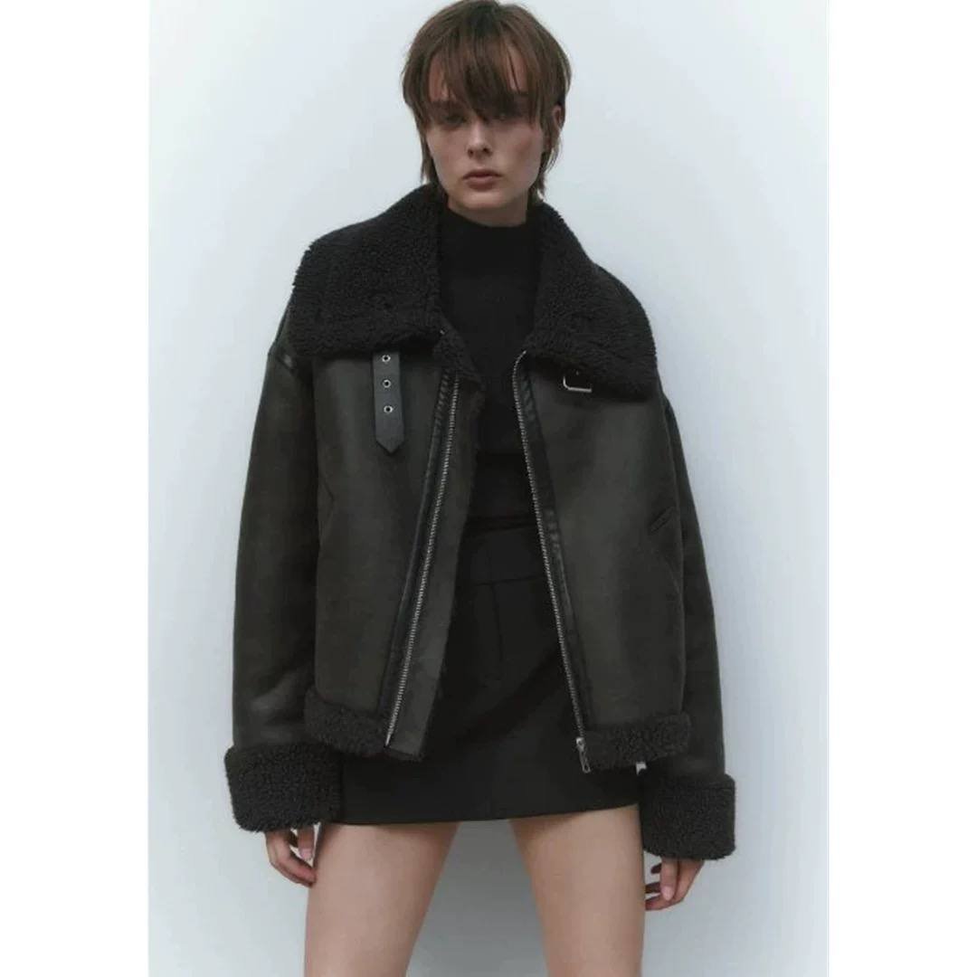 Z4RA ORIGINAL DOUBLE-FACED JACKET GREEN OIL