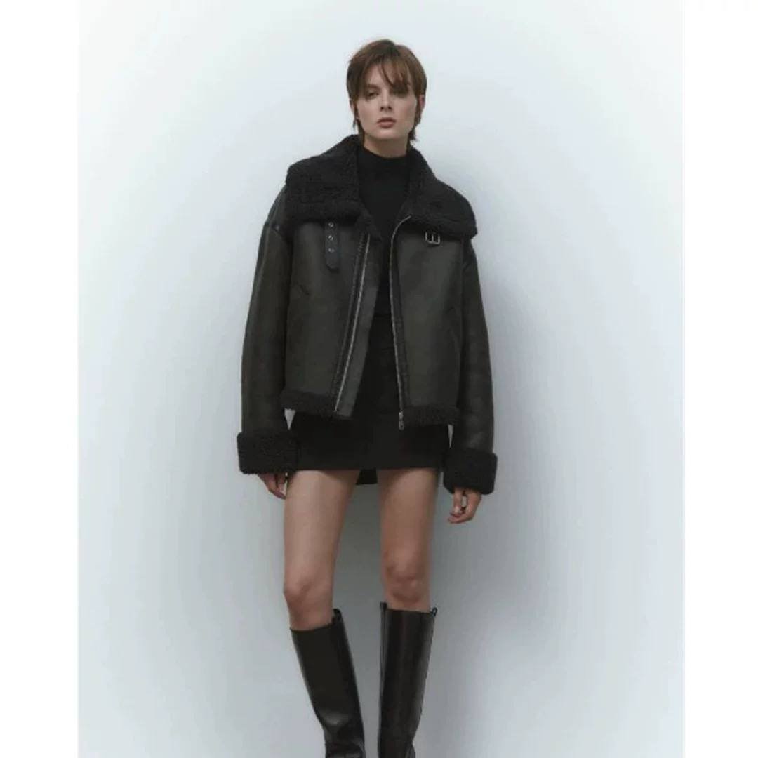 Z4RA ORIGINAL DOUBLE-FACED JACKET GREEN OIL