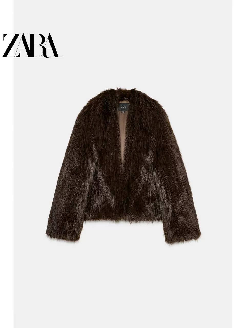 Z4RA ORIGINAL FUR FAUX SHORT COAT