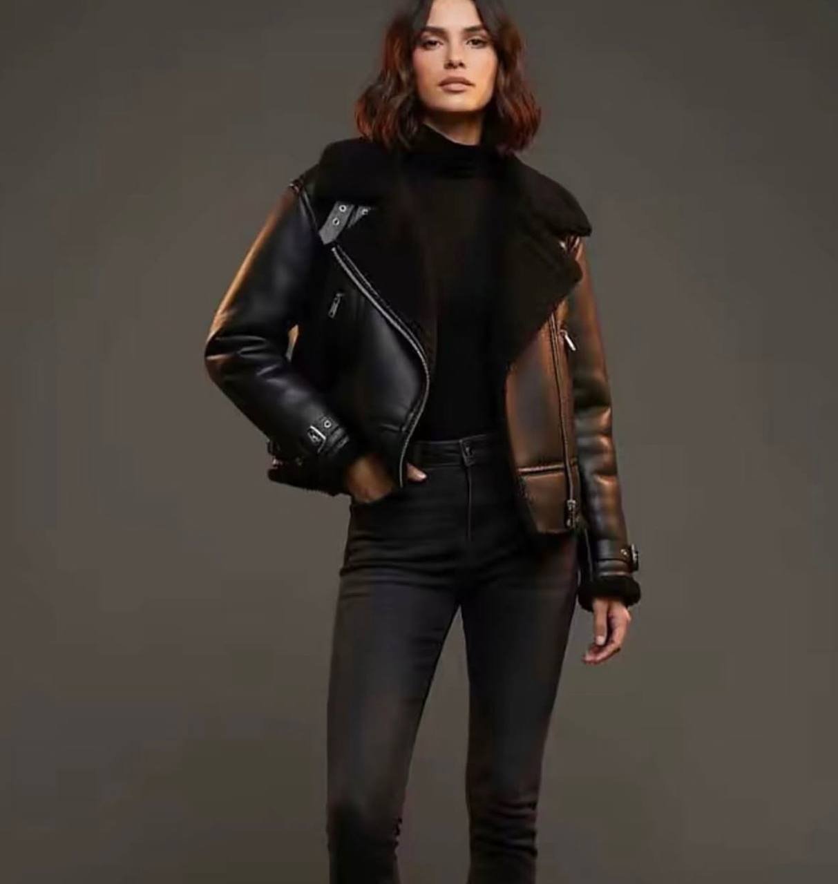 Z4RA ORIGINAL DOUBLE-FACED BLACK JACKET BLACK