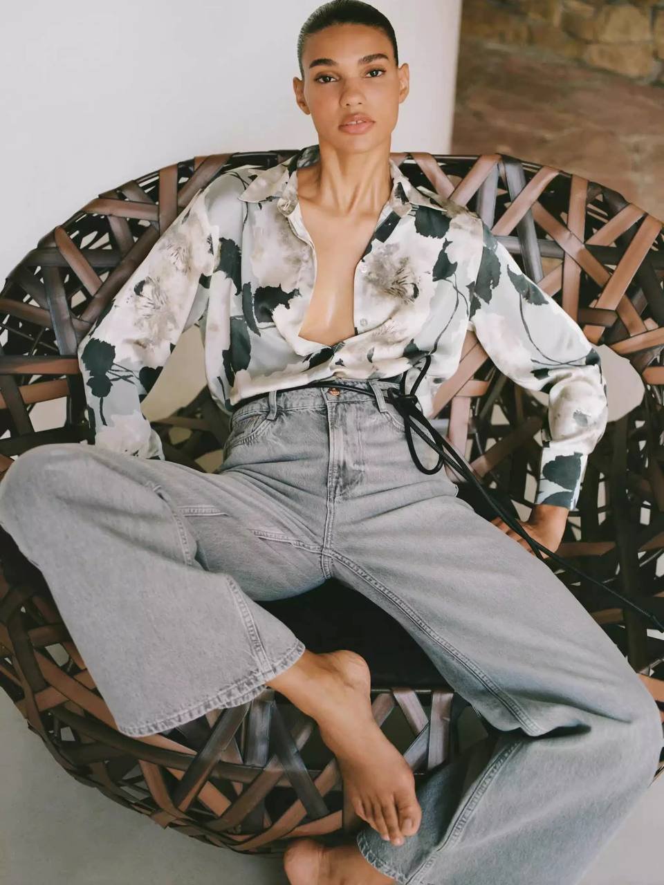 Satin Shirt