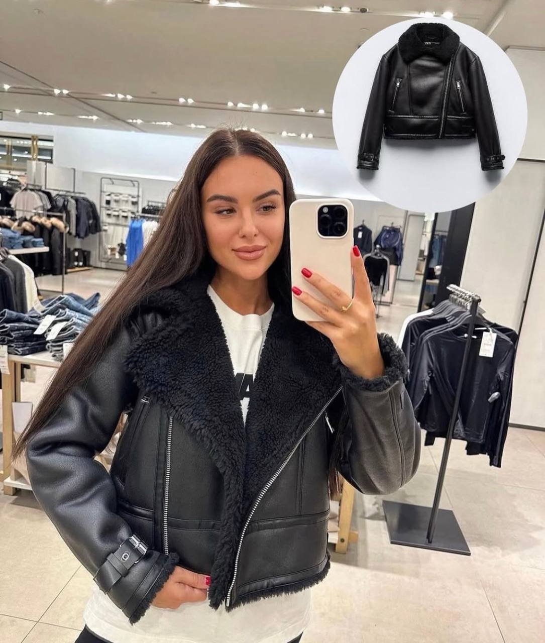 Z4RA ORIGINAL DOUBLE-FACED BLACK JACKET BLACK