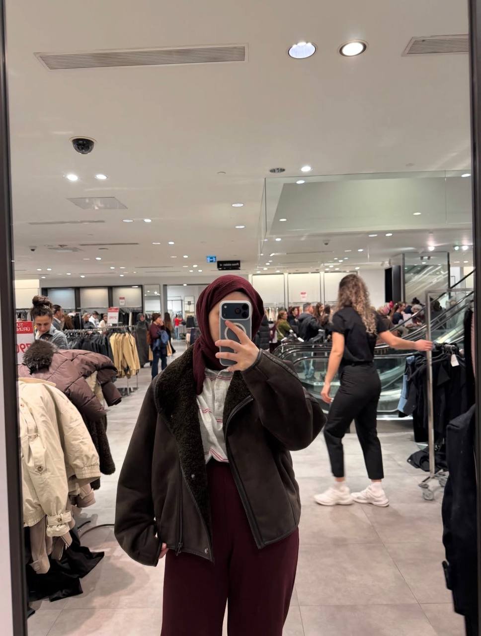 Z4RA ORIGINAL DOUBLE-FACED JACKET  BROWN